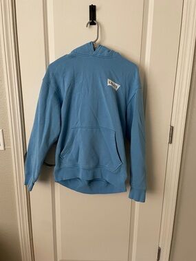 Levi's Baby Blue Relaxed Hoodie with Logo Tag